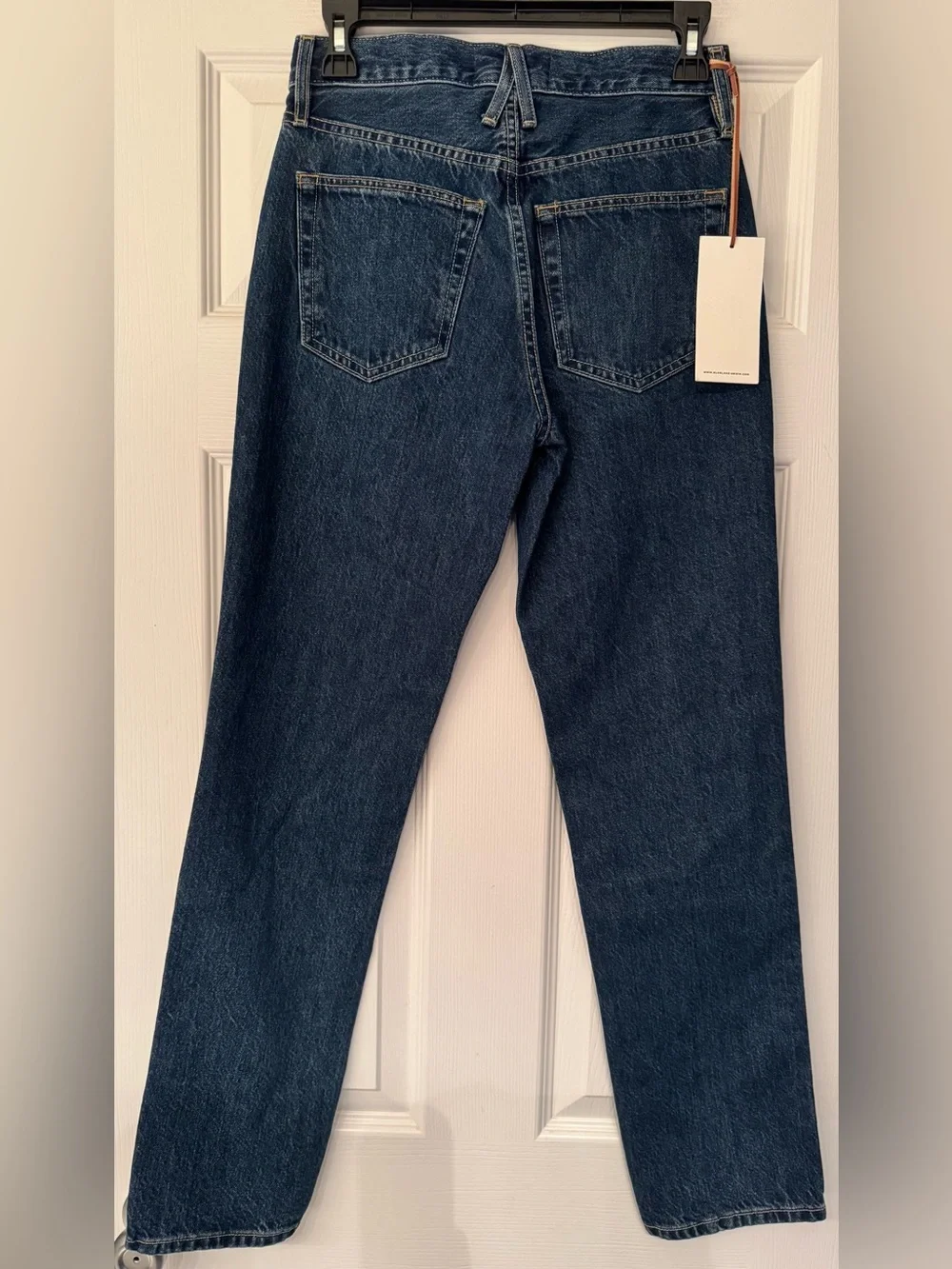 SLVRLAKE Virginia Slims Women’s Blue High Rise Slim Fit Denim Jeans Size 24 - Picture 5 of 16